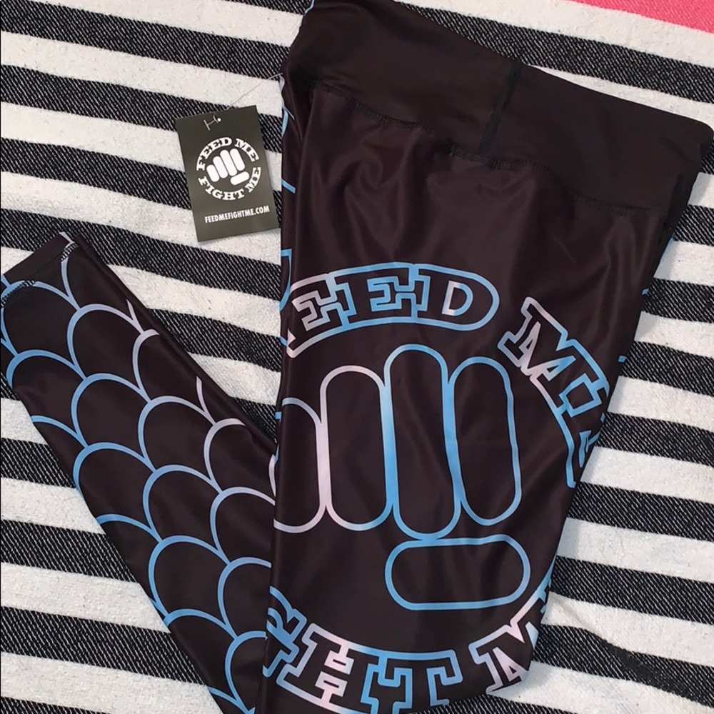 Feed Me Fight Me Leggings